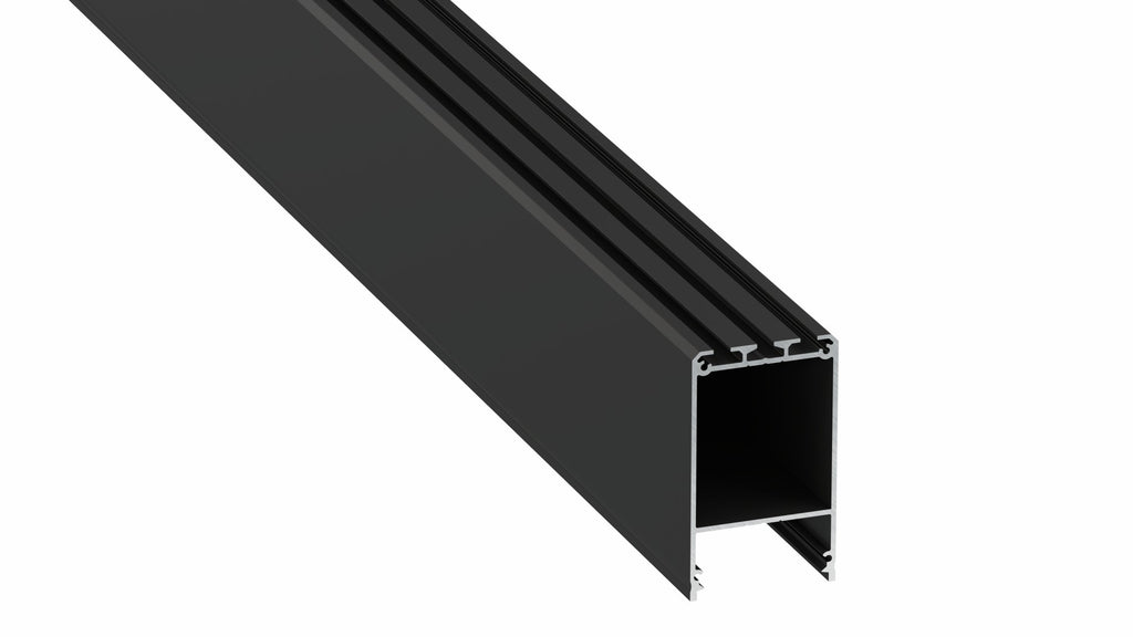 Profil Claro czarny lakierowany 2,02 m