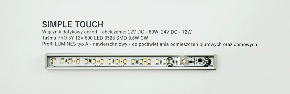 Profil DUAL inox anodowany 1 m