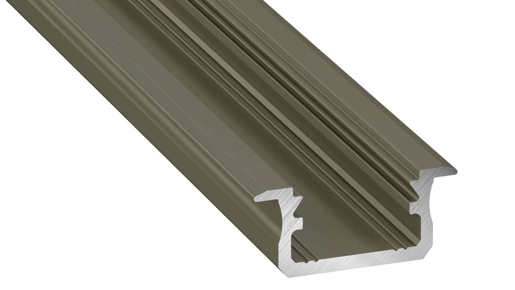 Profil B wpuszcz INOX 2m