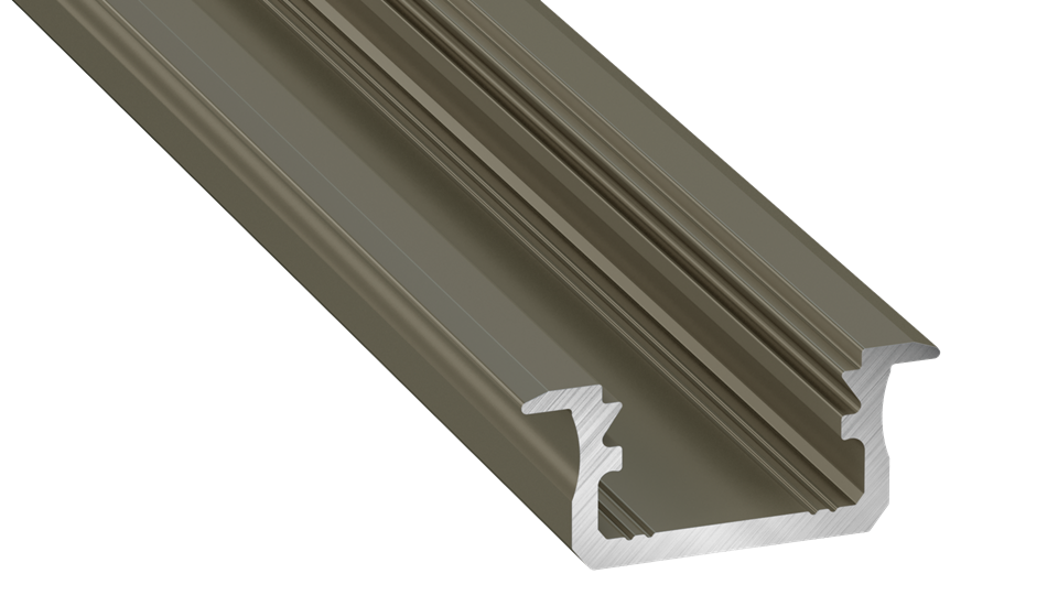 Profil B wpuszcz INOX 2m