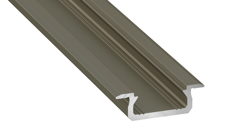 Profil Z wpuszcz INOX 1m