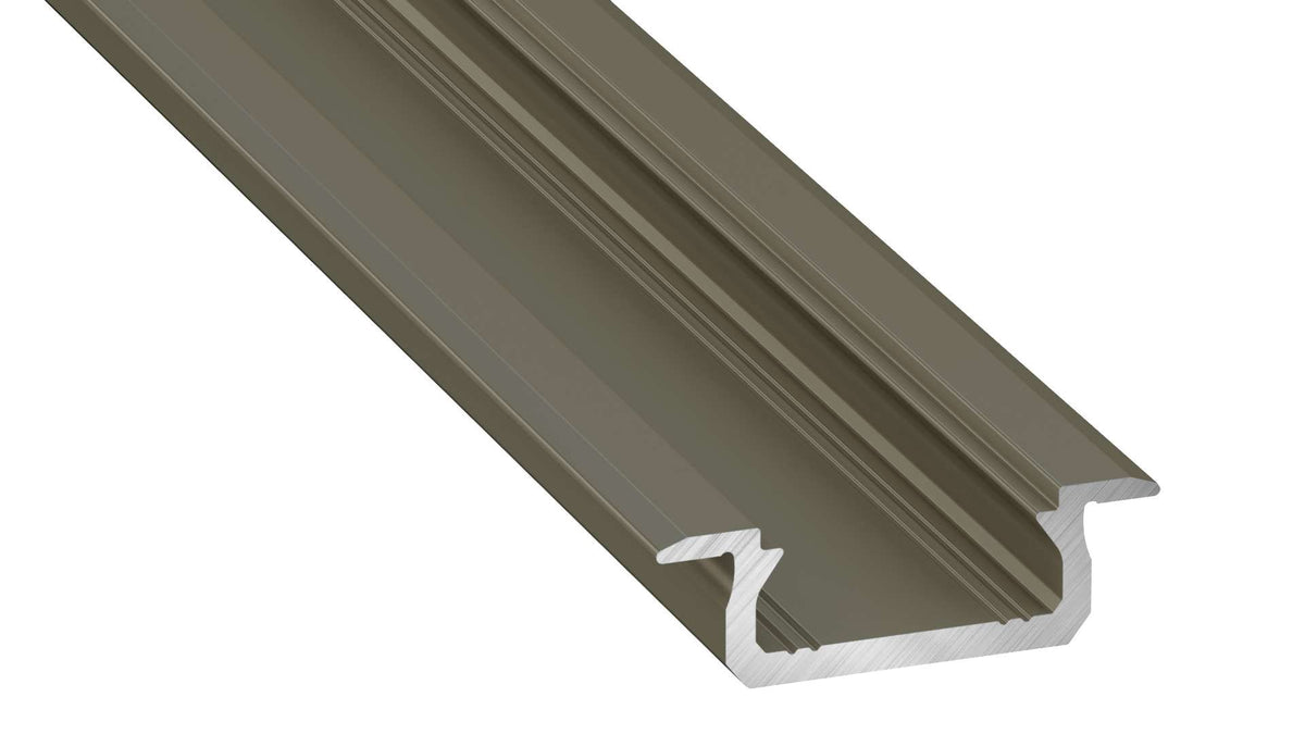 Profil Z wpuszcz INOX 2m