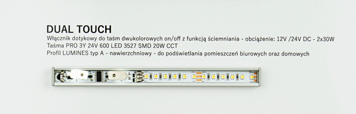Profil arch DILEDA czarny lakierowany 2m