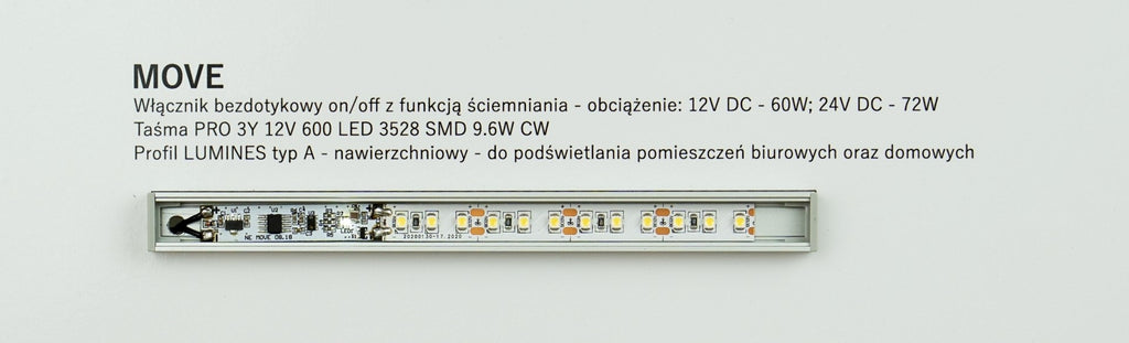 Profil arch inDILEDA srebrny anodowany 3