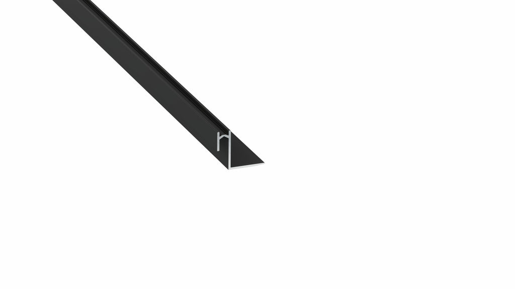 Profil Roset czarny lakierowany 1 m