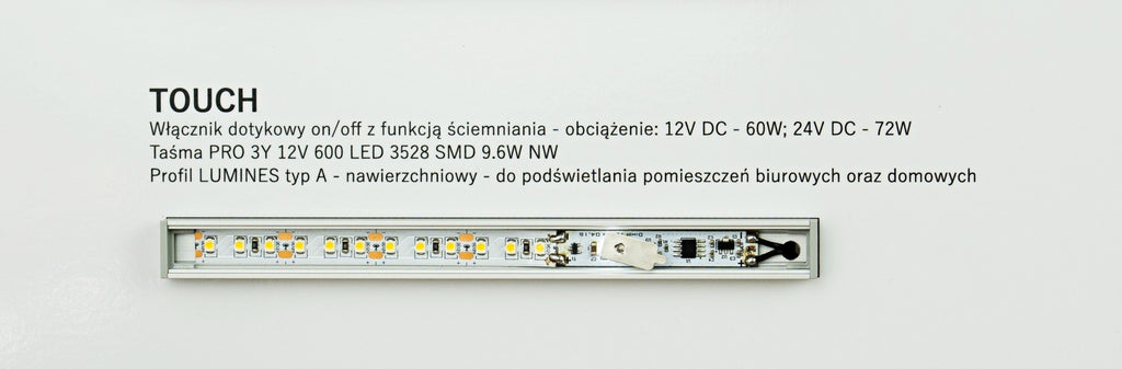 Profil Falco czarny lakierowany 1 m