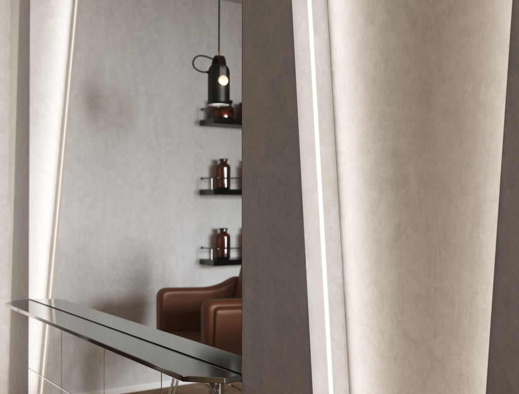 Profil Gaudi czarny lakierowany 2,02 m