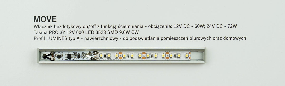 Profil U srebrny anodowany 2,02 m