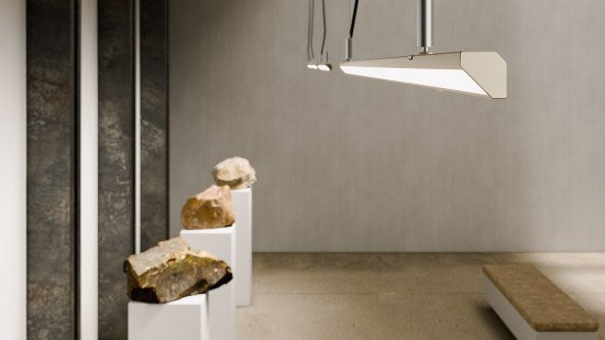 Profil LUMINES typ ajar RAL1015 3 m