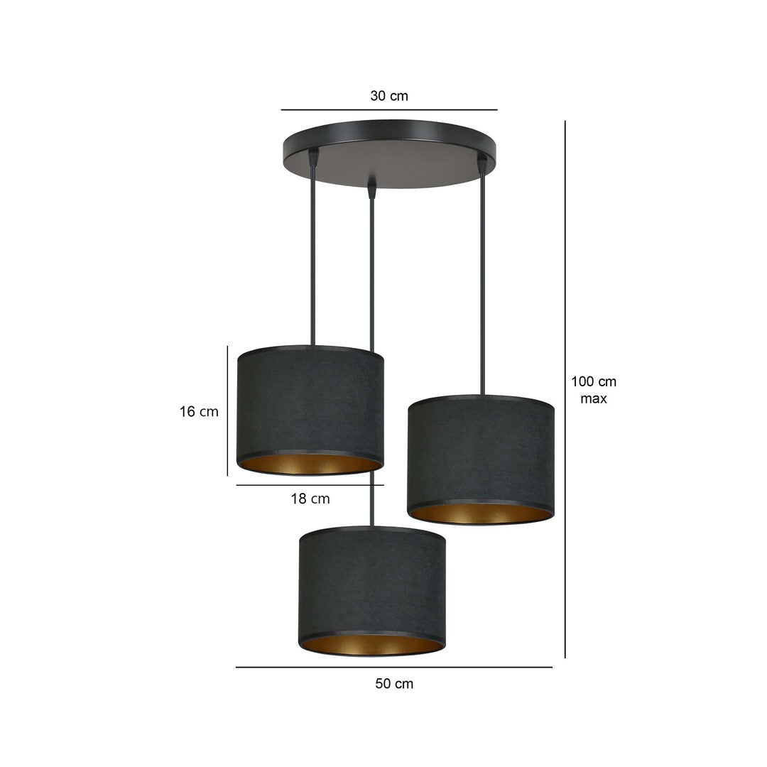 HILDE 3 BL PREMIUM BLACK