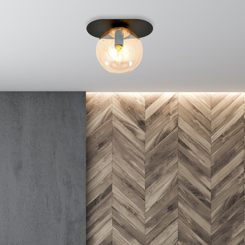 PLAZA 1 BLACK/MIODOWY