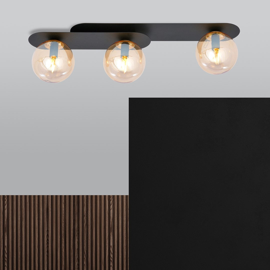 PLAZA 3 BLACK/MIODOWY