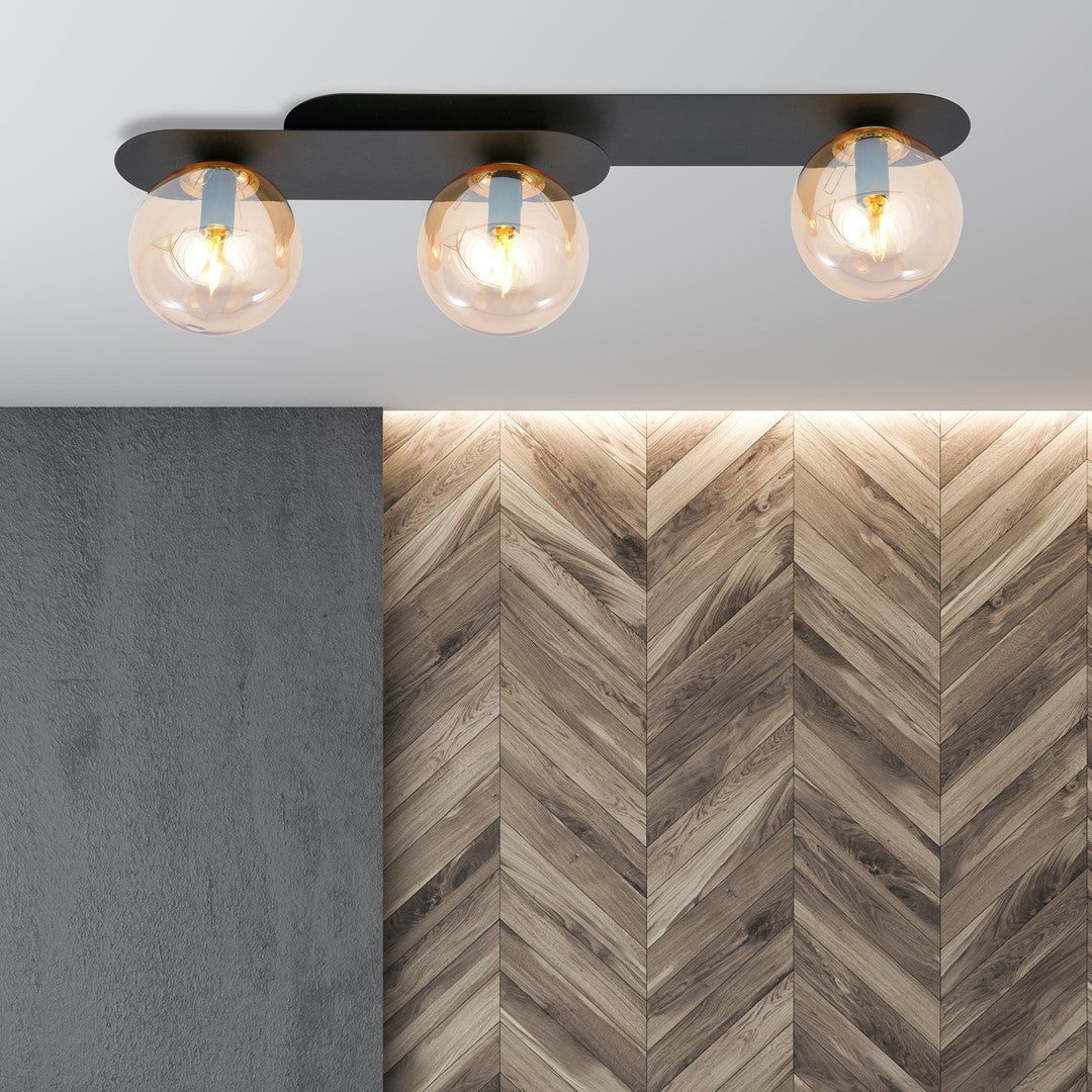 PLAZA 3 BLACK/MIODOWY