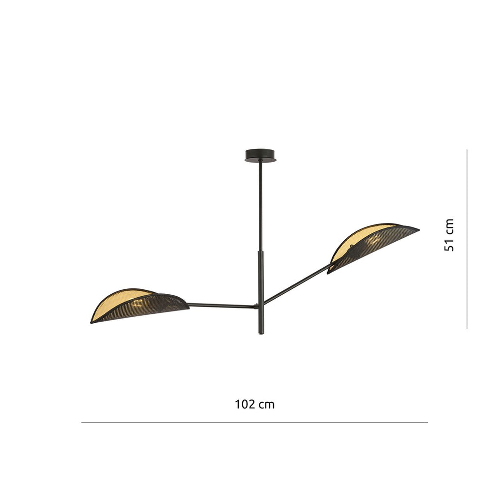 VENE 2 BLACK/GOLD