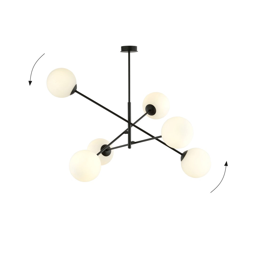 LINEAR 6 BLACK/OPAL