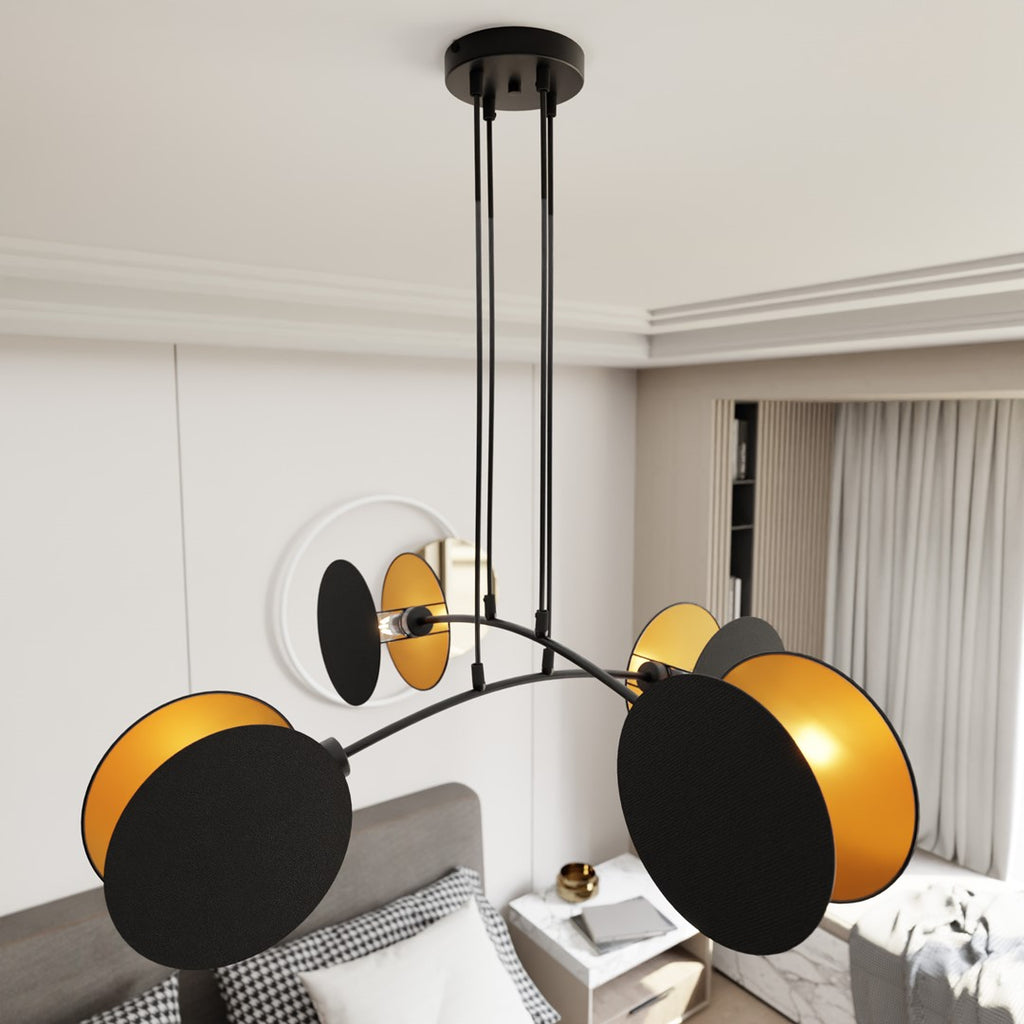 MOTIF 4 BLACK/GOLD