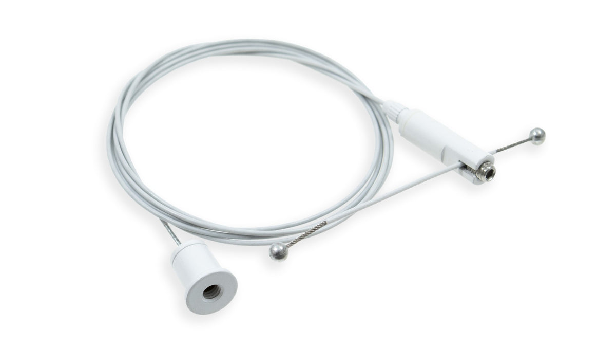 komplet - 1500 mm + blokada Y 100 mm biały