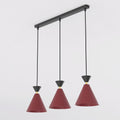 KLEVER 3 BURGUNDY BLACK