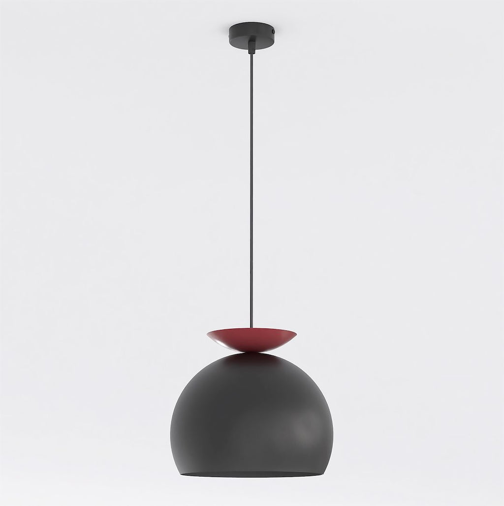 GEO 1 BLACK BURGUNDY