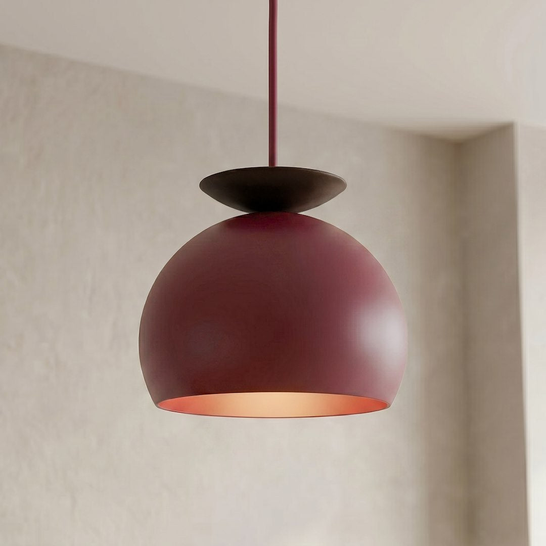 GEO 1 BURGUNDY BLACK