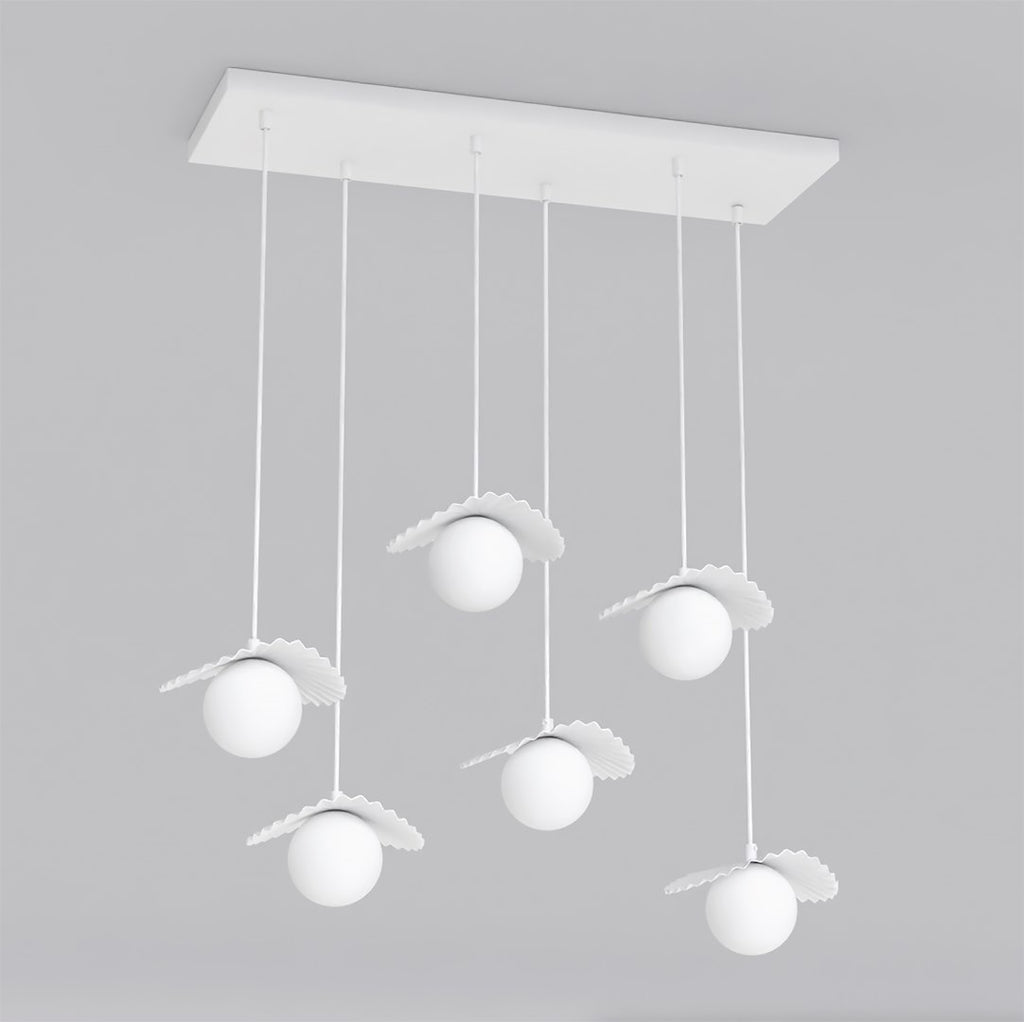 FLORA 6 WHITE OPAL