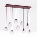 COSMO 9 BURGUNDY TRANSPARENT