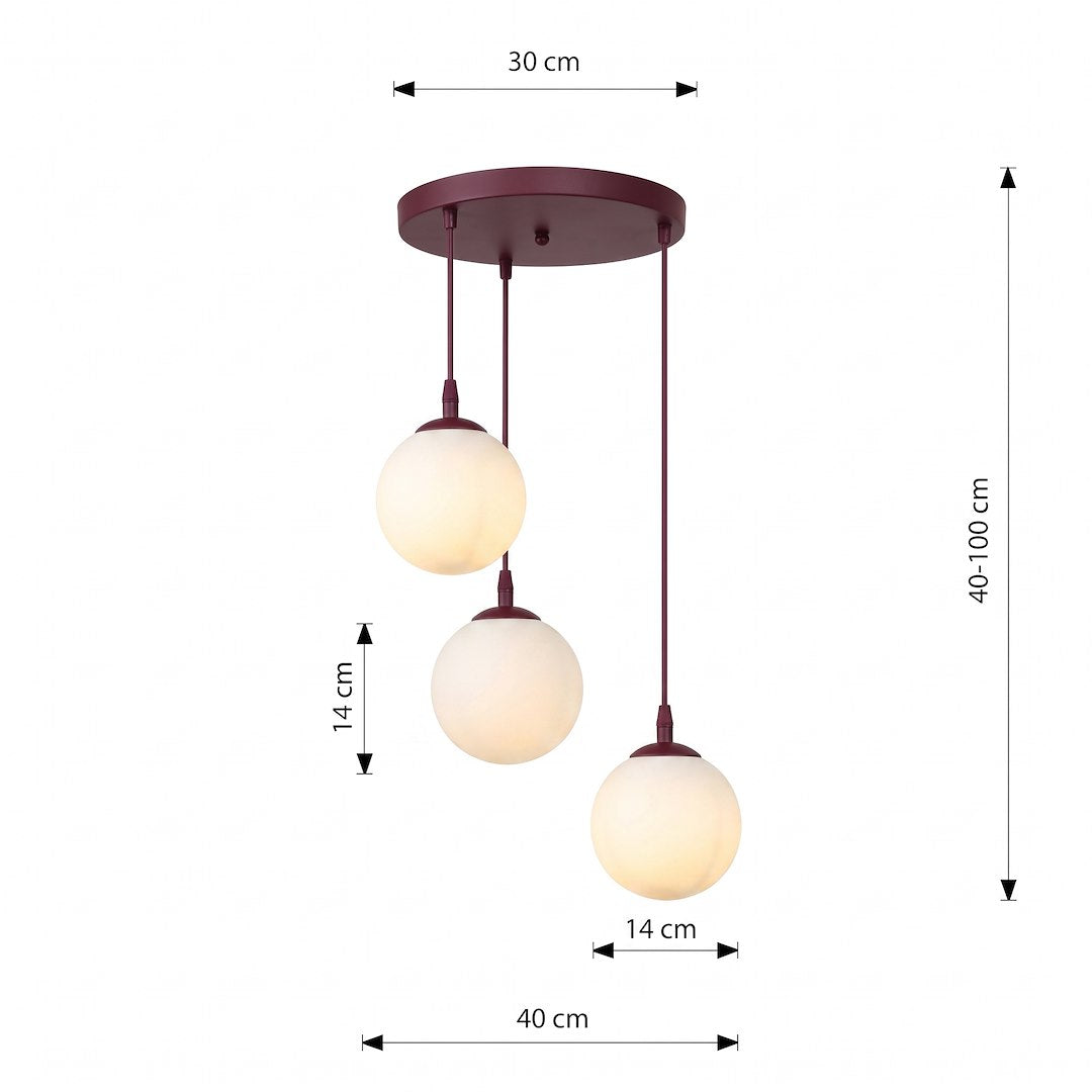 COSMO 3PREM BURGUNDY OPAL