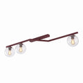 NATON 3 BURGUNDY TRANSPARENT