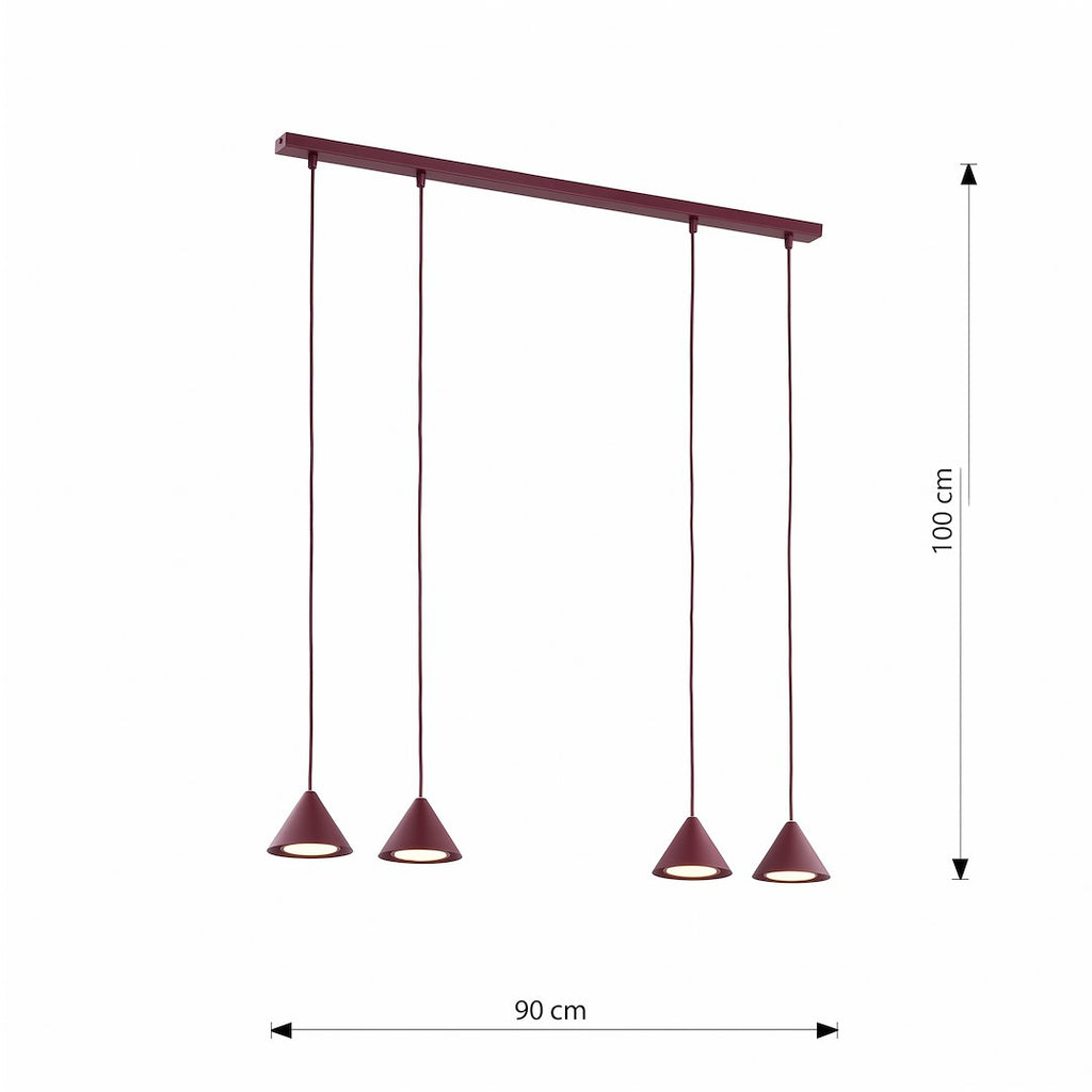 ELIT 4 BURGUNDY