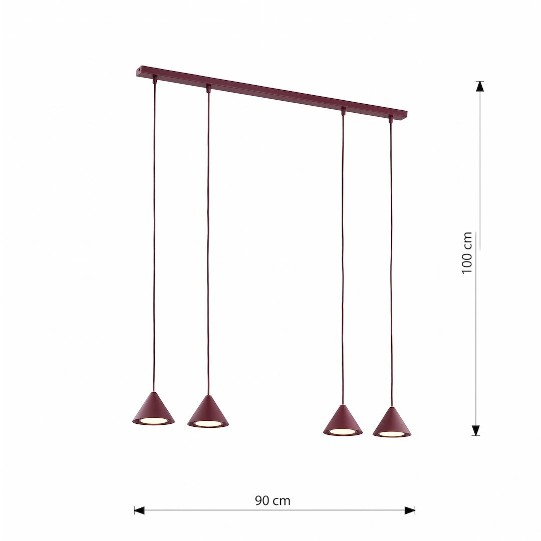 ELIT 4 BURGUNDY