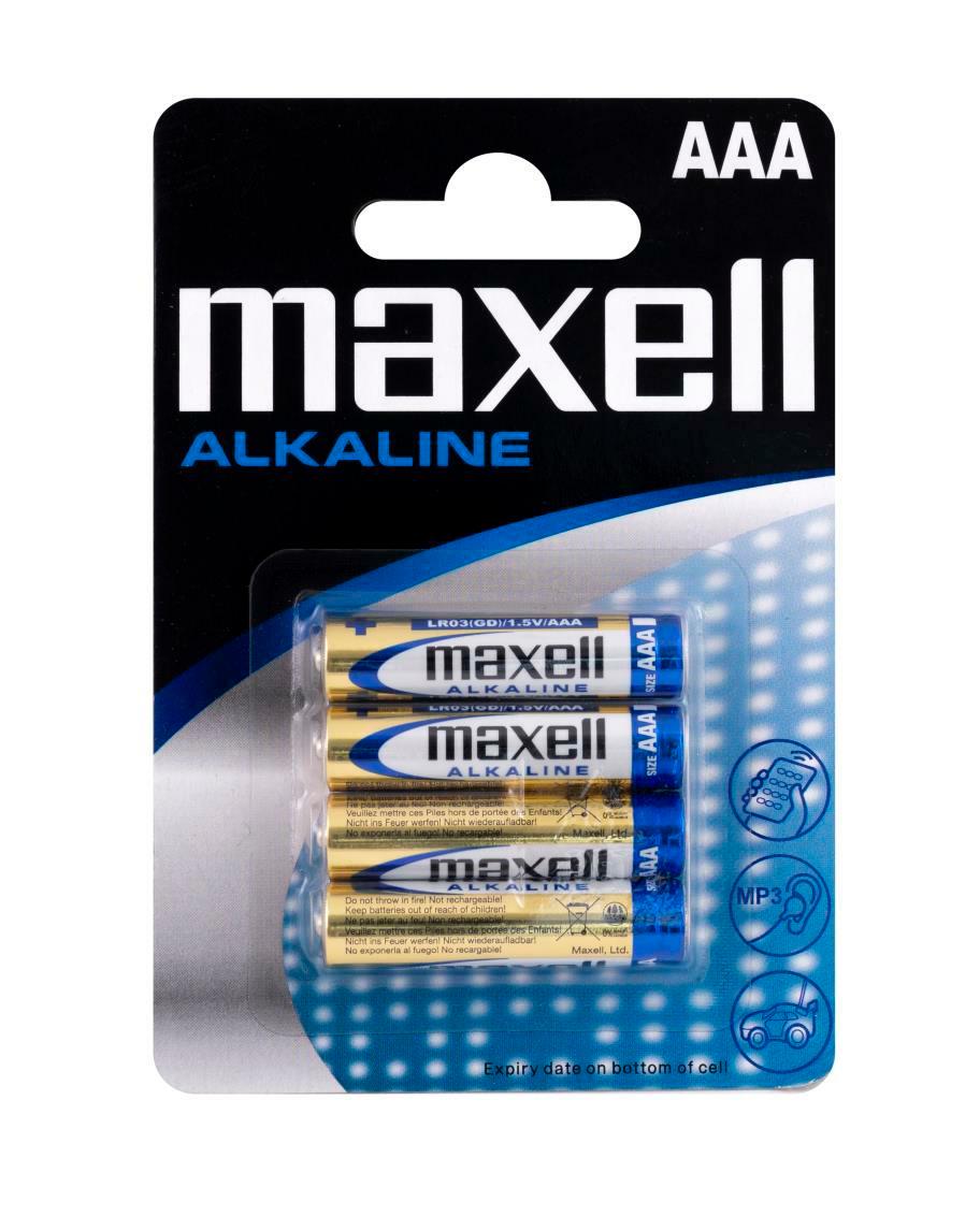 Bateria AAA Alkaline (LR03) blistry 4szt