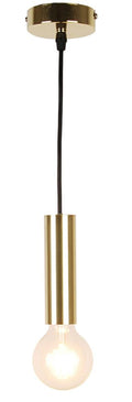 lampa wisząca dallas 142 mm 1 złoty