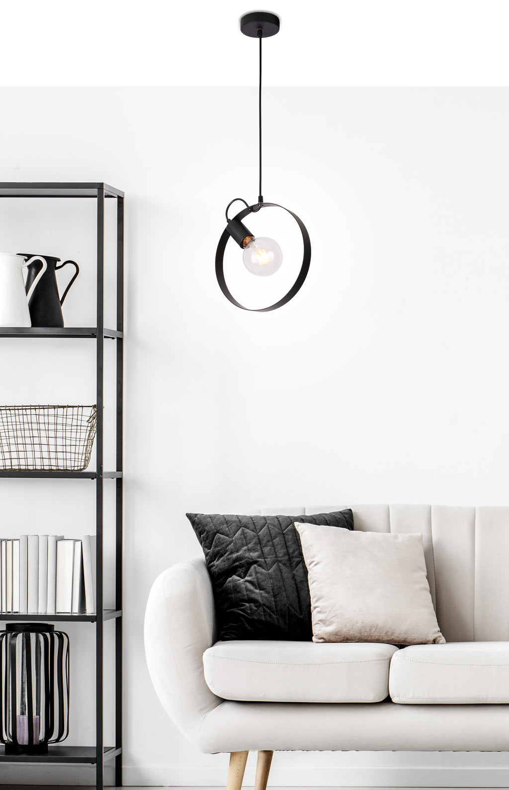 lampa wisząca nexo 1 czarny