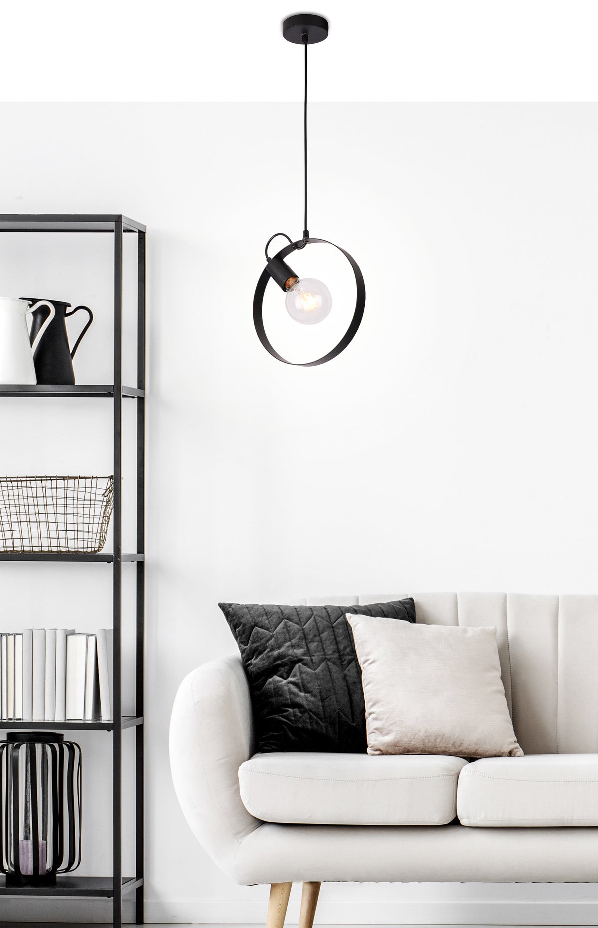 lampa wisząca nexo 1 czarny