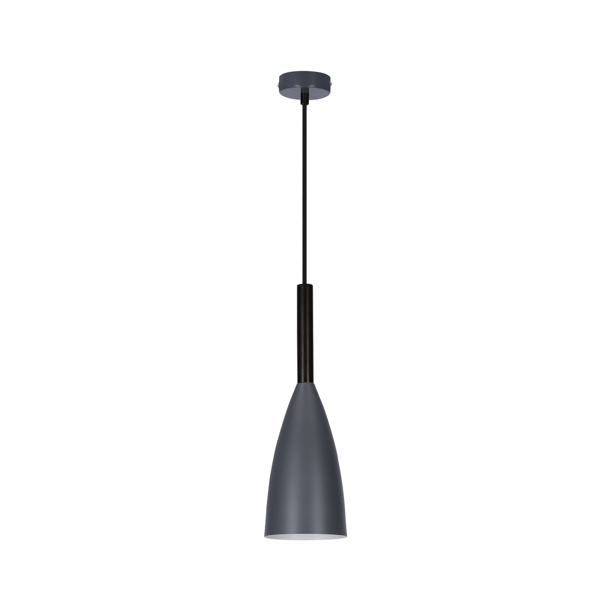 lampa wisząca flen ii 1 szary