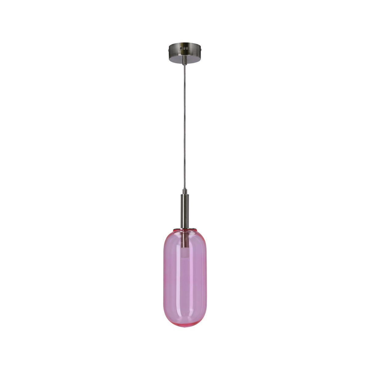 lampa wisząca fiuggi 1 różowy