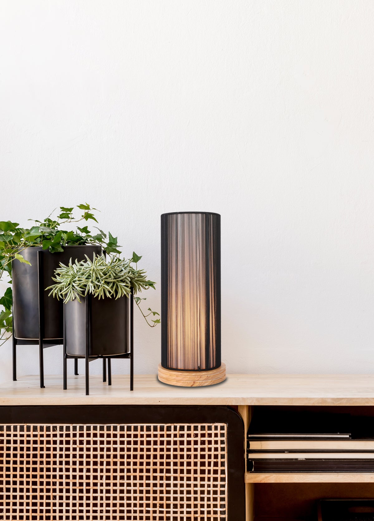 lampa stojąca kioto 1 drewniany