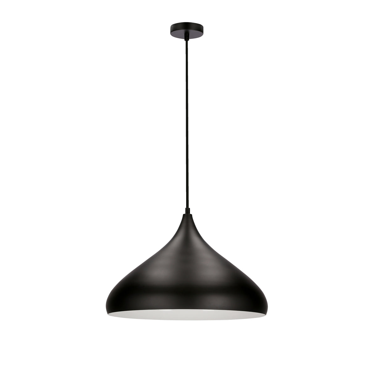 LAMPA WISZĄCA VIBORG 420mm 1 CZARNY