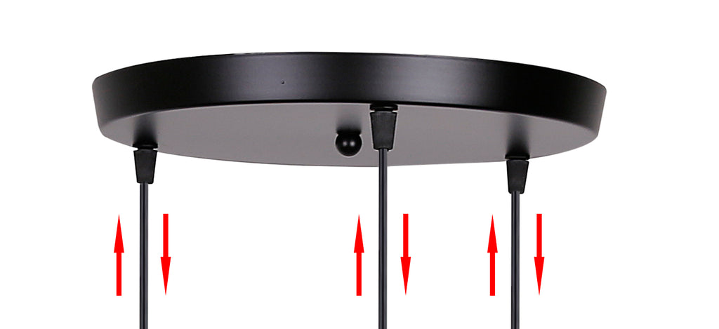 Felis lampa wisząca talerz czarny 3x60W E27 klosz bursztynowy