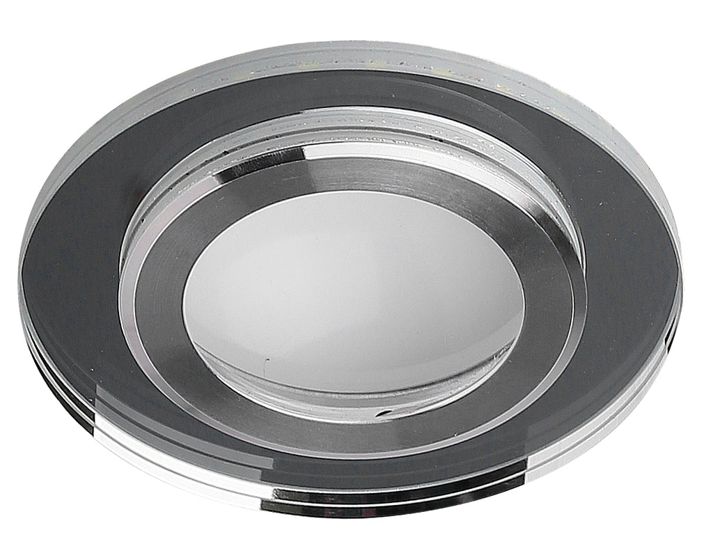SSP-27 AL/TR lampa stropowa srebrny 2x5W LED 4000k klosz lustrzany
