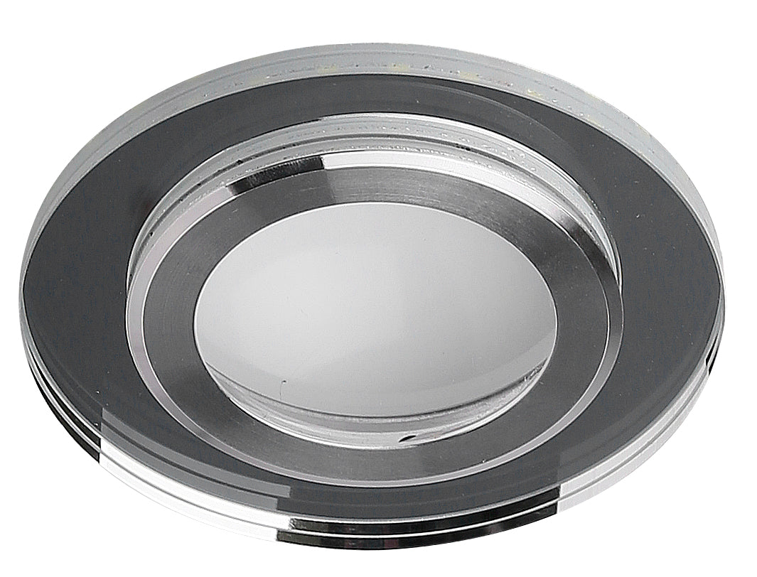 SSP-27 AL/TR lampa stropowa srebrny 2x5W LED 4000k klosz lustrzany