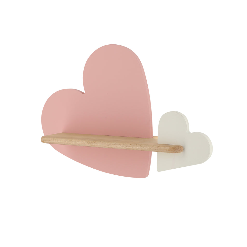Heart lampa kinkiet 5W LED 4000k iq kids różowy+biały