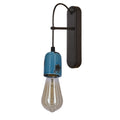 VIDER lampa kinkiet czarny 1x40W E27