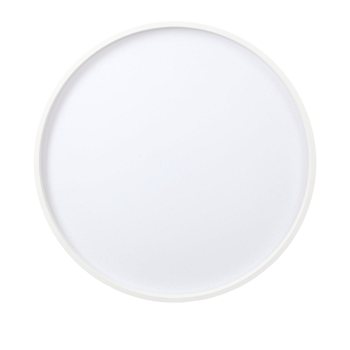 Texas lampa sufitowa plafon biały 18W LED 34 cm klosz biały efekt sky