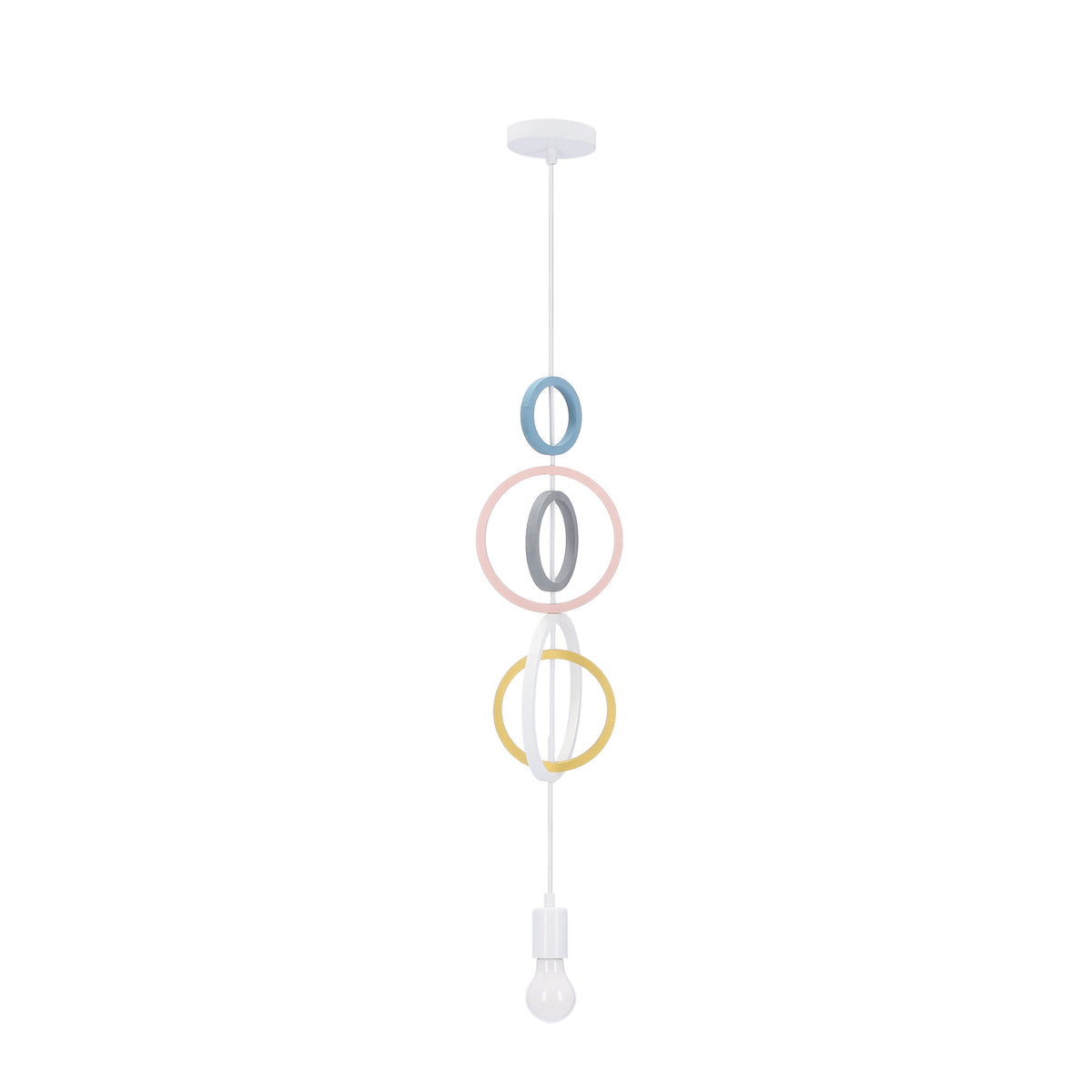 HOOPS 5 lampa wisząca 1x20W E27 iq kids mix kolor