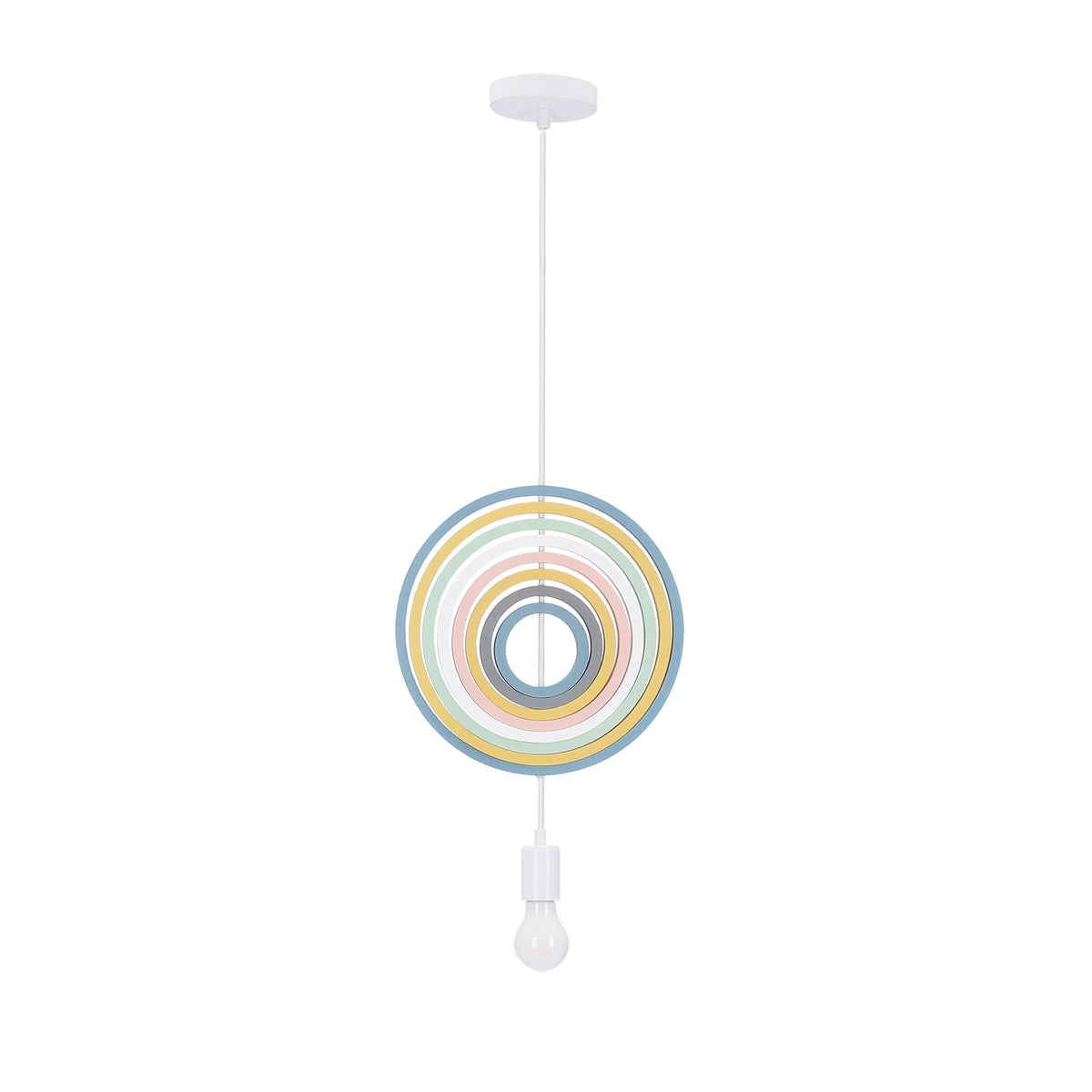 HOOPS 8 lampa wisząca 1x20W E27 iq kids mix kolor