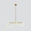 SUPREME lampa wiszaca 80cm złoty LED 3000K biały