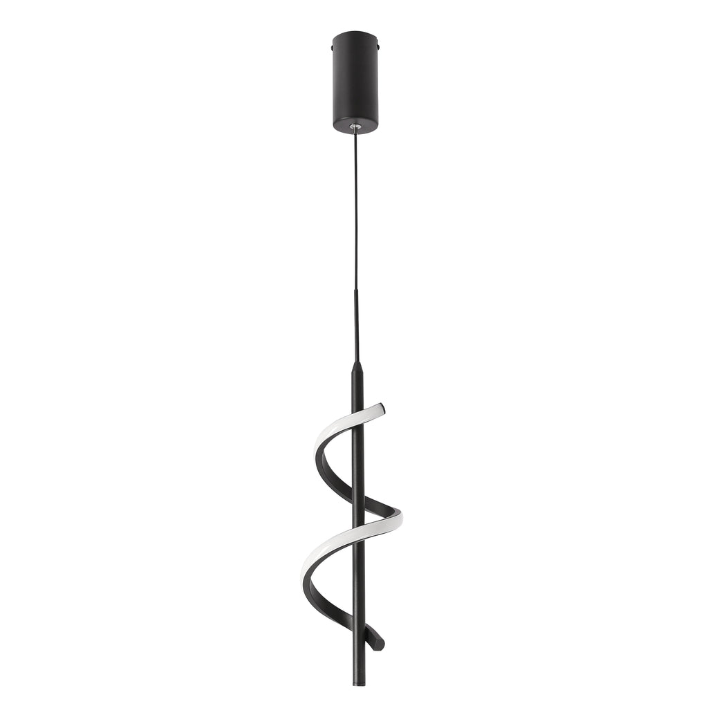 SPRAIT lampa wisząca czarny 12W LED 4000K