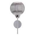 Lampa ścienna kinkiet CESAR srebrny 1x40W E27i nowoczesny styl do salonu łazienki.i