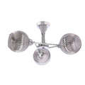 Lampa wisząca CESAR srebrna 3x40W E27 nowoczesna elegancja do salonu jadalni sypialni